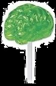 Halloween Candy Gifts Sucker Brain Lolli Pop